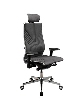 Кресло Samurai 2C2.F.14.13A (Samurai B2-12D - GoyaLE  /Kc31/Nc31/D15P/H13mV-3D(M26.B35.G25.W04) Темно-Серый