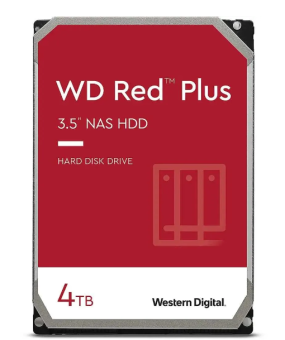 Жесткий диск SATA .4Tb WD Red Plus 5400rpm 256Mb SATA-3