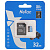 Карта памяти microSD .32Gb Netac P500 Class 10, 80MB/s, с SD адаптером