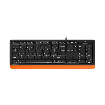 Клавиатура проводная A4Tech Fstyler FK10 Black-Orange