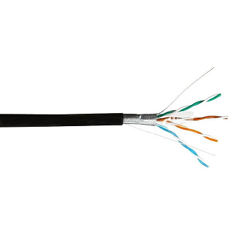 Кабель витая пара внешний 4 пары FTP кат.5e (метражом) медный SkyNet