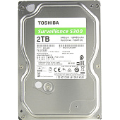 Жесткий диск SATA 2Tb Toshiba S300 5400rpm 128Mb SATA-3
