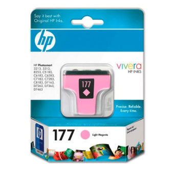 Картридж струйный HP 177 (C8775H) для HP PhotoSmart 3213/3313/D7163/D7363/8253, светло-пурпурный