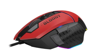 Мышь проводная A4Tech Bloody W95 Max Sports 12000dpi Red-Black