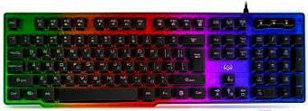 Клавиатура проводная SVEN KB-G8500 RGB Led черный