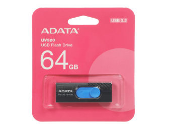 Флешка .64Gb ADATA UV320 USB3.2 черный