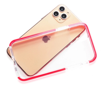 Чехол для смартфона Apple iPhone 12/12 Pro Max 6.7" - Gurdini Cristall Ice, черный