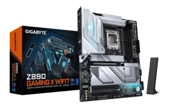 Материнская плата Socket-1851 Gigabyte Z890 GAMING X WIFI7 (Z890) 4*DDR5 DP USB-C ATX