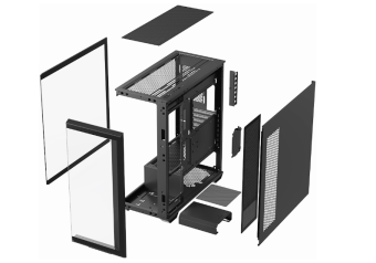 Корпус XASTRA Q600 ARGB ATX Black