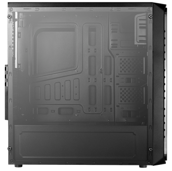 Корпус Aerocool SI-5200 Frost (Mid Tower, 2*USB2.0, 1*USB3.0, ATX, без БП) чёрный