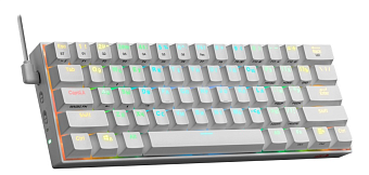 Клавиатура беспроводная Redragon Draconic RGB BT White