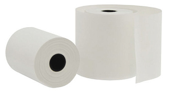 Чековая лента термобумага 57 мм (длина 31.5 м, втулка 12 мм, плотность 55 г/м2) Silwerhof