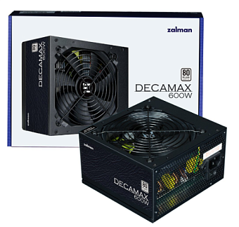 Блок питания .600W Zalman ZM600-LX3 (120mm, 24+2x4+2x6/8pin)