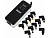 Блок питания для ноутбука Buro BUM-0065A90 (12-20V, 90W, 220V, 1*USB, 11 сменных разъемов)