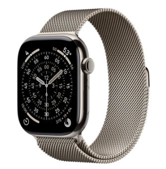 Смарт-часы Apple Watch Series 11 42mm Titanium Milanese Loop Natural