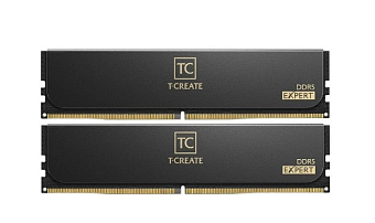 Модуль памяти DDR5 32Gb 6000MHz TEAMGROUP T-Create Expert Black (Kit of 2)