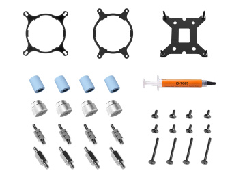 Система жидкостного охлаждения ID-Cooling ZOOMFLOW 240XT 3-pin 1200/AM4 250W White