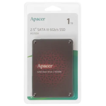 Накопитель SSD SATA 1Tb Apacer AS350X (TLC, 560/540 Мбайт/сек)