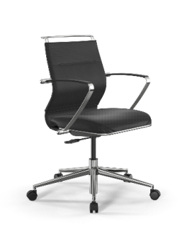 Кресло МЕТТА ErgoLife S W M4-192K - ЭкоКожа(Экстра) Черный