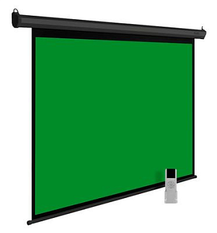 Экран для проектора Cactus 200x200см GreenMotoExpert CS-PSGME-200X200 1:1 настенно-потолочный рулонн