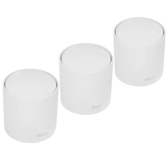 MESH-система ТP-Link Deco X50 AX3000, 5 ГГц, 1000 Мбит/с, 3 шт, белый