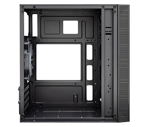 Корпус 1STPLAYER FIREBASE X1 FRGB mATX чёрный