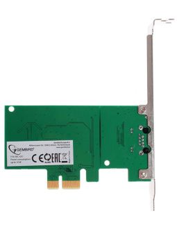 Сетевая карта PCI-E Gembird NIC-GX1 (10/100/1000Mbps)