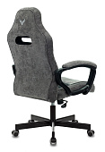 Кресло Zombie VIKING 6 KNIGHT Fabric (ткань, мех. качания, крест. металл, до 120 кг) Черный