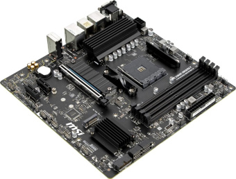 Материнская плата Socket AM4 MSI B550M PRO-VDH (B550) 4*DDR4 2*PCI-Ex1 1*PCI-Ex16 SATA M.2 HDMI DP V