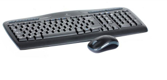 Комплект беспроводной (клавиатура+мышь) Logitech MK330 Wireless Combo USB Black