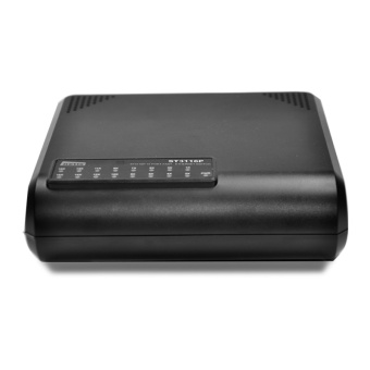 Коммутатор 16 port NETIS ST3116P 100 Мбит/с черный
