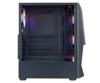 Корпус 1STPLAYER DK-3-BK-4F1 FRGB ATX Black