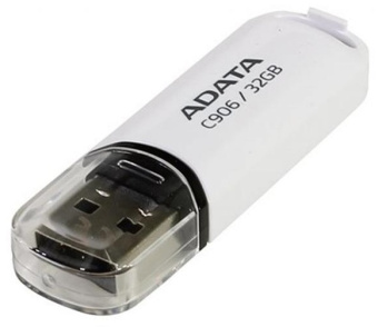Флешка .32Gb ADATA [C906] USB белый
