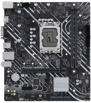 Материнская плата Socket-1700 ASUS PRIME H610M-K D4 (H610) 2xDDR4 M.2 HDMI VGA mATX