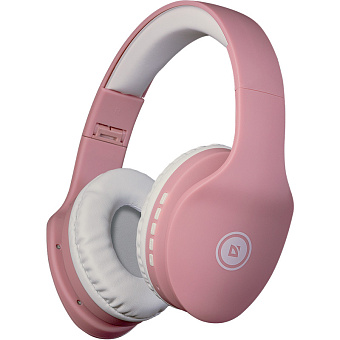 Наушники беспроводные Defender FreeMotion B525 Bluetooth Pink/White