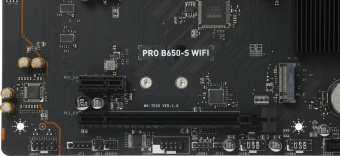 Материнская плата Socket AM5 MSI PRO B650-S WIFI (B650) 4*DDR5 HDMI DP ATX