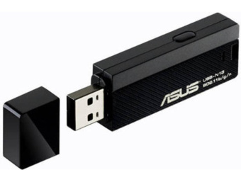 Сетевая карта USB2.0 ASUS USB-N13 (802.11b/g/n, 11/54/125/300Mbps, 2.4GHz)
