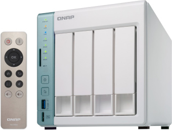 Сетевое хранилище .4-Bay QNAP D4 PRO White