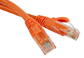 Кабель патч-корд .Patch cord кат.5e  1.0м, Cablexpert, многожильный, оранжевый
