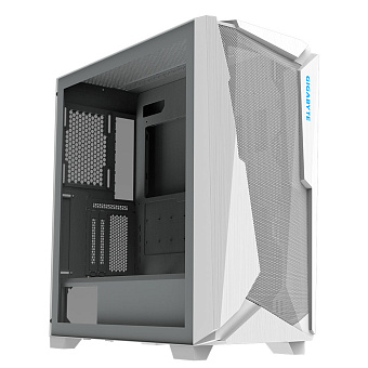 Корпус GIGABYTE C102W GB-C102G (MidTower, 2*USB3.0, без БП, mATX) White
