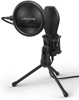 Микрофон Hama Stream 400 Plus USB проводной черный