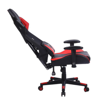 Кресло Cactus CS-CHR-090BLR (высокая спинка, регулировка подлокотников) Черно-Красное