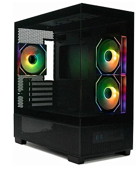 Корпус XASTRA Q500M ARGB mATX чёрный