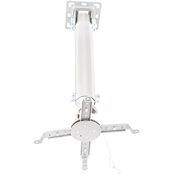 Крепление для проектора Kromax Projector-100 (потолочное, универсальное, штанга 47-67см, max 20 кг, белый)