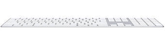 Клавиатура беспроводная Apple Magic Keyboard Numeric Keypad Silver (серебристый)
