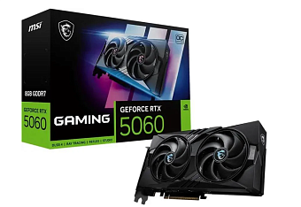 Видеокарта 8Gb MSI RTX 5060 8G GAMING OC (RTX5060) GDDR7 HDMI DP