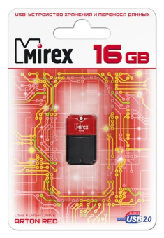Флешка 16Gb Mirex Arton USB Red