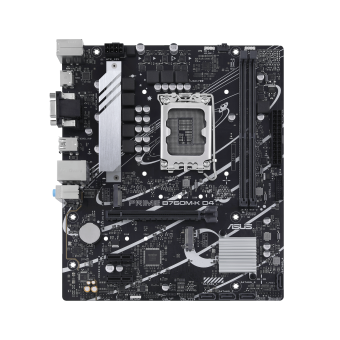 Материнская плата Socket-1700 ASUS PRIME B760M-K (B760) 2*DDR5 HDMI VGA mATX