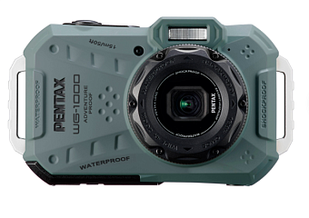 Цифровая фотокамера Pentax WG-1000 оливковый