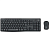 Комплект беспроводной (клавиатура+мышь) Logitech MK295 Wireless Combo Silent USB Black